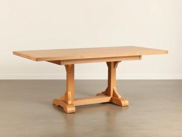 A 2.4 m Rumah Dining table in white oak